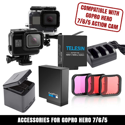 Qoo10 Gopro Hero 7 6 5 Acc Cameras Recorders