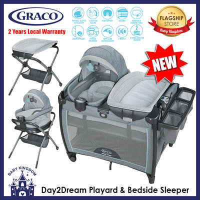 pack and play with bedside sleeper