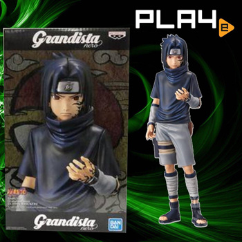 Action Figure Naruto - Uchiha Sasuke Nero Grandista