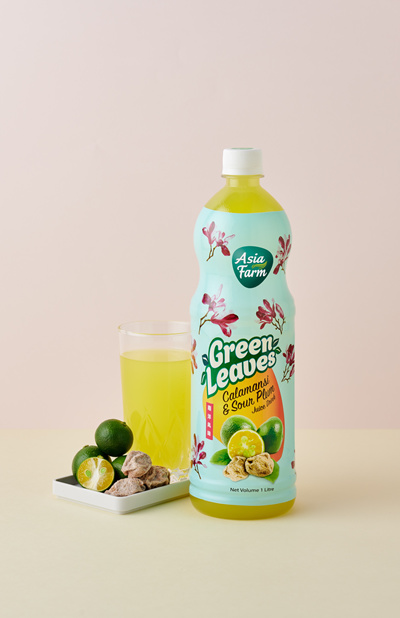 Qoo10 Green Leaves Calamansi N Sour Plum Juice 1 Litre 1ctn X 12