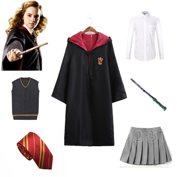new Kids Adult women Size Gryffindor Uniform costume Hermione