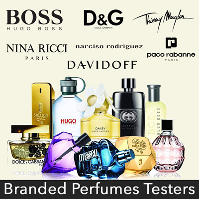 perfume branded clearance testers
