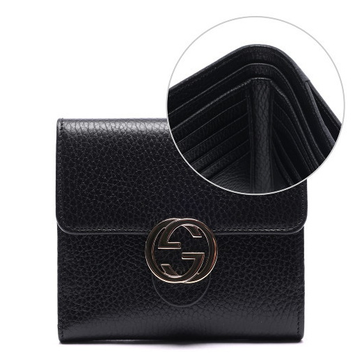 gucci half wallet