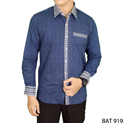 Qoo10 Baju  Batik Kasual  Pakaian Pria