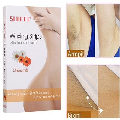 Qoo10 Hair Removal Wax Paper Armpit Hair Anti Allergy Depilatory