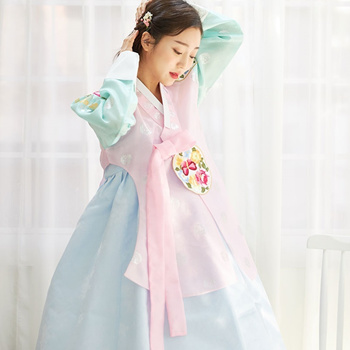 Pastel hanbok sale