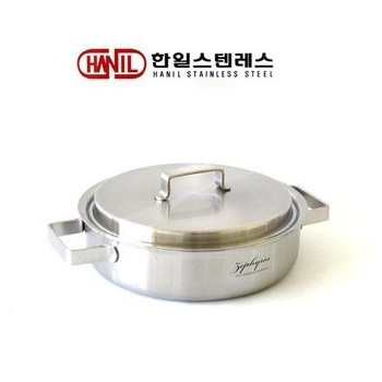 Korean Stainless Steel Ramen Pot - 9.4 Cooking Pot With Handle For