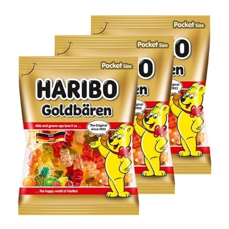 Wish+ | Haribo Gold Beren 100gx3 : Food