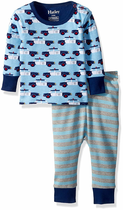 Hatley Baby Girls Organic Cotton Long Sleeve Mini Pajama Sets