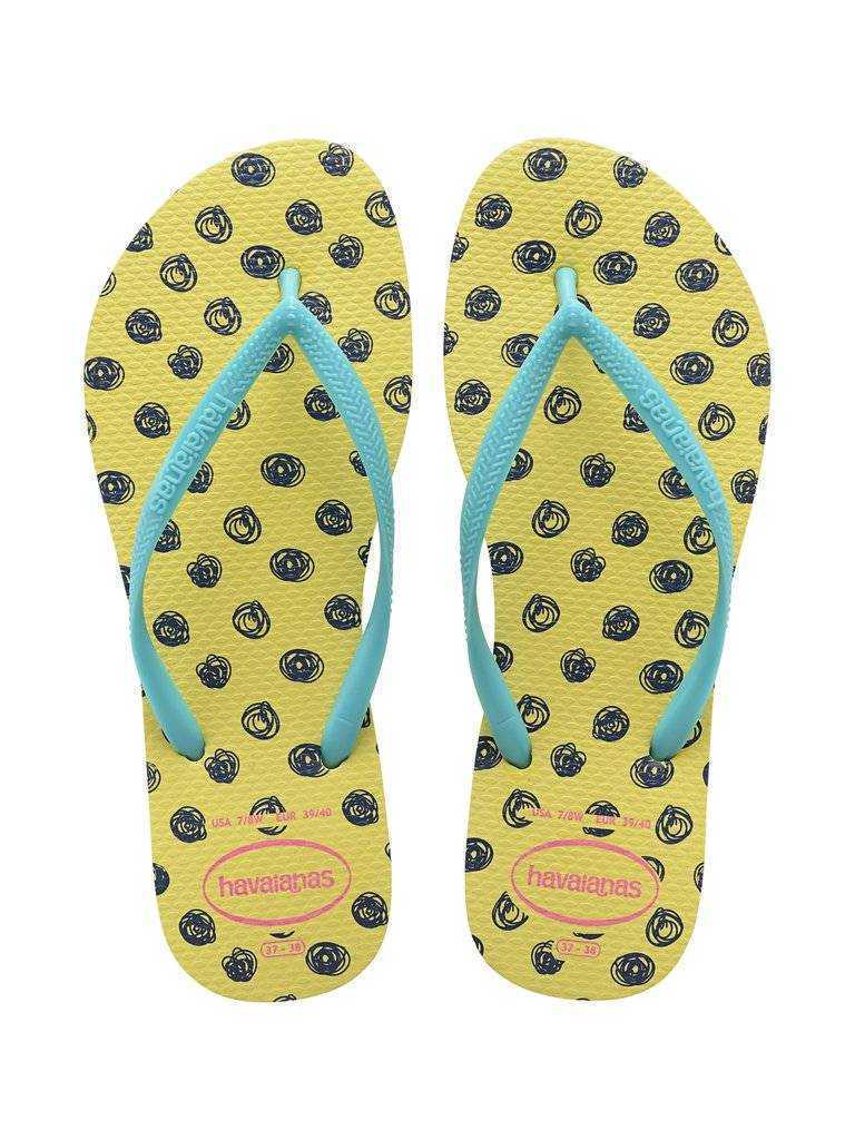 Qoo10 Havaianas Slim Fresh Revival Yellow Flip Flop Shoes