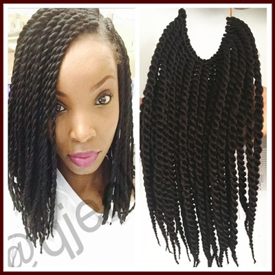 Qoo10 Havana Mambo Twist Crochet Braid Hair 12 Synthetic