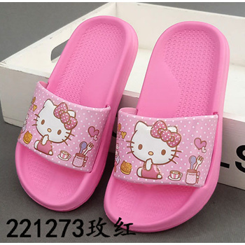 Girls slip on on sale slippers