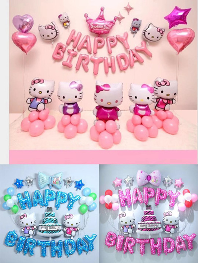 Qoo10 Hello Kitty Balloon Furniture Deco