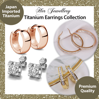 Titanium Jewelry - Watches - Earrings