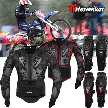 Qoo10 - HEROBIKER Full Body Jacket Motorcycle Racing Drop
