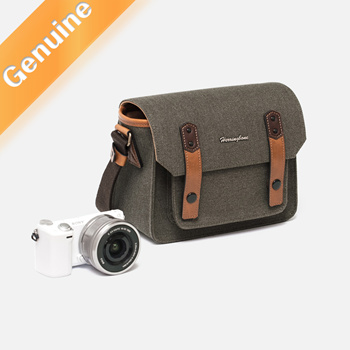 Qoo10 - Herringbone Postman Camera Bag Large : Cameras/Camcorders