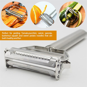 2 In 1 Vegetable Fruit Potato Peeler Upgrade Sharp Parer Slicer Julienne  Cutter