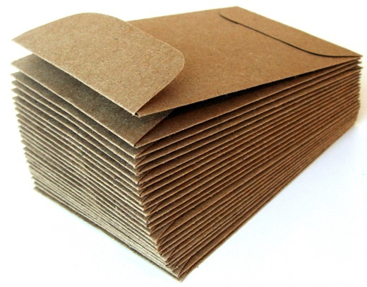 Qoo Brown Kraft Envelope Stationery Supplies