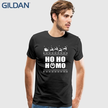 Ho ho homo hot sale christmas sweater