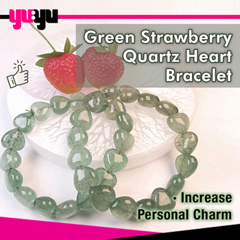 Green strawberry hot sale quartz bracelet