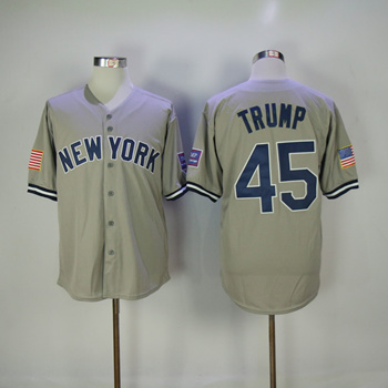 trump 45 baseball jersey