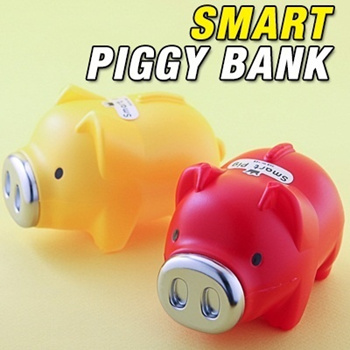 Qoo10 - ☆Hot Deal☆ Smart Piggy Bank-Pig Coin Bank Money Box Savings Toy  Childr... : Toys