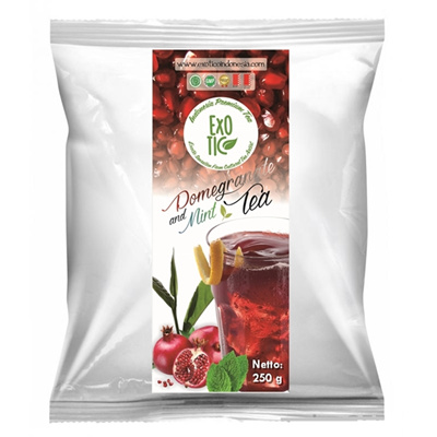 Qoo10 - [HOT ITEM FREE SHIPPING] Bubuk TEH Pomegranate 