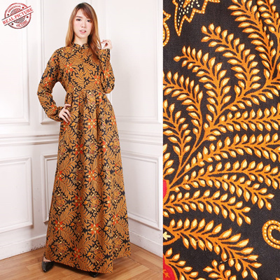 Hot Sale Maxi Crezeliya Longdress Robe Batik Wanita