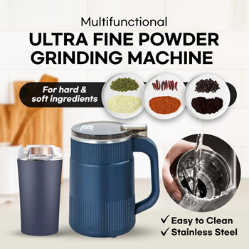 Grinder Household Small Powder Machine Ultra-fine Grinder Electric Grain  Crushing Mill Light Small and Convenient