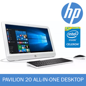 HP Pavilion 20 All-in-One PC INTEL N3050 2GB 500GB W10 1 year WARRANTY READY STOCKS AVAILABLE