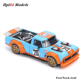 Qoo10 - Hpi64 1:64 HOONIGAN Ford Truck Gulf #20 HPI Models Pickup Truck  Resin ... : Toys