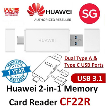 Qoo10 - Huawei 2-in-1 Memory Card Reader Huawei CF22R Micro SD NM Card /  Nano : Computer & Game