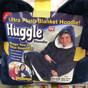 As seen on clearance tv huggle blanket hoodie