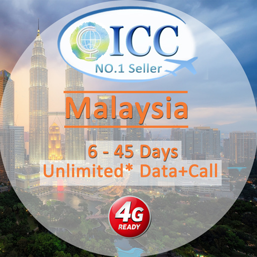 Qoo10 Icc Malaysia Sim Card 6 45 Days Maxis Celcom 4g Unlimited Data Call Small Appliances