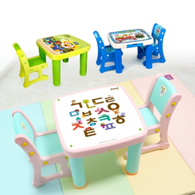 Ifam Kids Table Stool Set Pororo Table Study Table Drawing Table Chil Table Mealtimestool Chair Picnic Table Kids Furniture Kids Room Decorating My