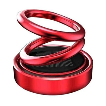 Qoo10 - IIVAAS Solar Ring Car Perfume/Solar Energy Rotating Car Perfume-  Red : Automotive & Industr