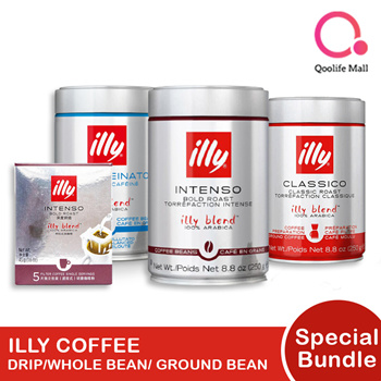 Illy Classico Ground Drip Classico Medium Roast Coffee, 8.8 Oz 