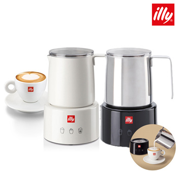 illy Electric Milk Frother - White