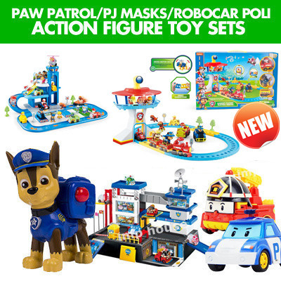 paw patrol toys complete set