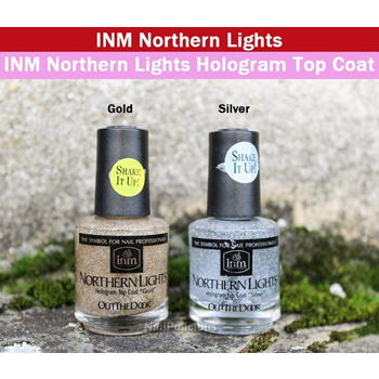 Qoo10 - INM NORTHERN LIGHT - GOLD | SILVER | SUPER FAST DRYING TOP COAT |  NON-... : Bath & Body
