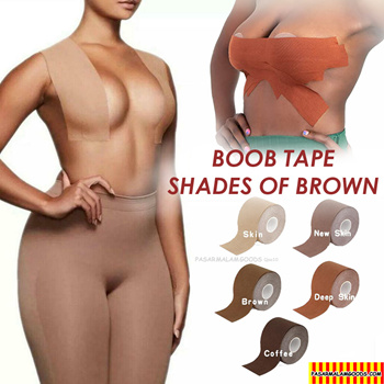 Qoo10 - SG Instock Bra Tape Roll Body Invisible Bra Women Boob
