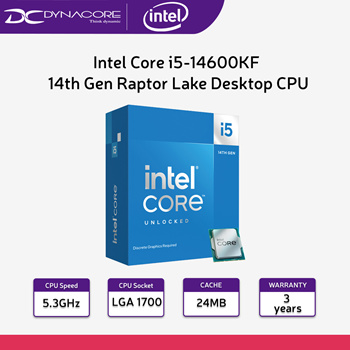 Qoo10 - DYNACORE - Intel Core i5-14600KF 14th Gen Raptor Lake