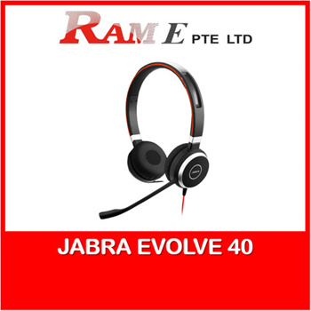 Headphone pc phone online headset uc evolve 40