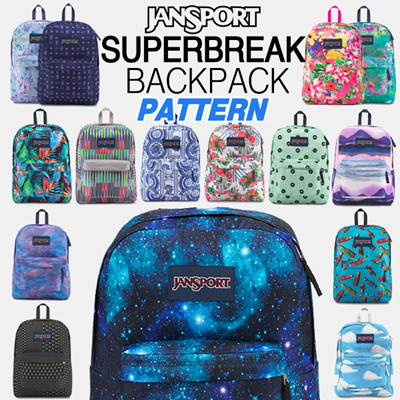 Qoo10 Jansport Limited Superbreak Pattern Backpack 18type