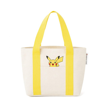 Japan Pokemon Mini Tote Bag Lunch Bag - Pikachu Yellow