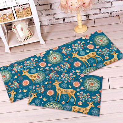 Japanese Style Floor Mat Door Mat Style Kitchen Bathroom Window Non Slip Absorbent Pad Strips Of Car