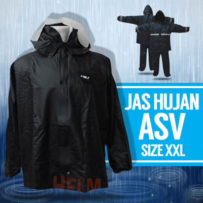 Qoo10 - JAS HUJAN merk ASV khusus SIZE XXL bahan tebal dan 