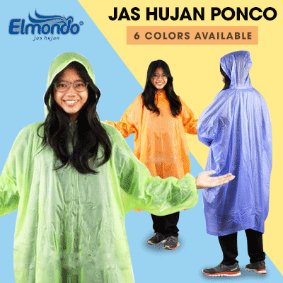 Qoo10 - JAS HUJAN PONCO 201 ELMONDO KUAT DAN BUKAN PLASTIK 