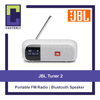 JBL Tuner 2 Bluetooth Speaker with FM Radio | Black