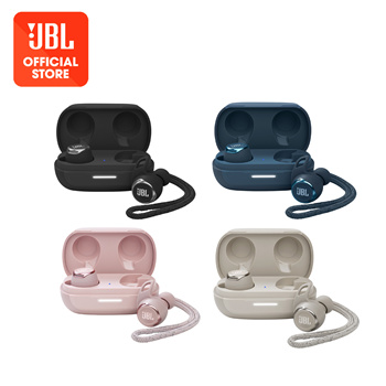 JBL Reflect Flow Pro Wireless Noise Cancelling Earbuds - White